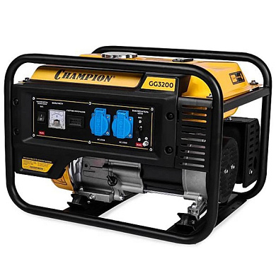 Генератор бензиновый OHV 7,5 лс, 15л, 3,2/3,5 кВт CHAMPION GG3200