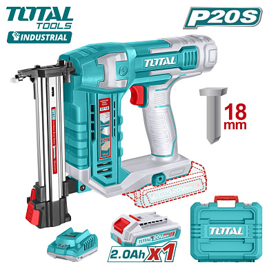 Пистолет гвоздезабивной аккумуляторный TOTAL TCSTLI3808