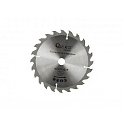 Диск пильный с напаянными зубцами из твердых сплавов 185х20х24T GEKO G00090