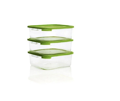 Комплект контейнеров 3 шт Полимербыт 4364001