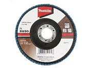 Круг лепестковый шлифовальный 125x22.23 мм, Z80, стекловолокно, угловой