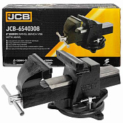 Тиски стальные поворотные с наковальней 8''-200 мм JCB JCB-6540308
