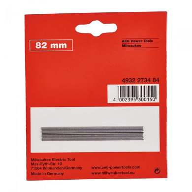 Ножи для рубанка TCT 82 мм (2 шт) Milwaukee (4932273484)