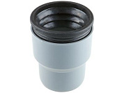 Переход на чугун ВК с манжеткой 110/124 РТП, для внутренней канализации РосТурПласт 36644