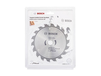 Пильный диск ECO for Wood 160х20 мм Z18 BOSCH 2608644372