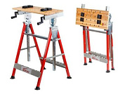 Верстак складной WB 6012, 60,5X54X, 86-127 см Wortex 329004