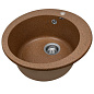 Мойка кухонная из мраморной крошки, терракот, A04-23 Gerhans