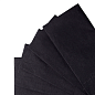 Салфетки бумажные "Бик-пак" 1/8 сложение, 200 шт, 33x33 см, черный
