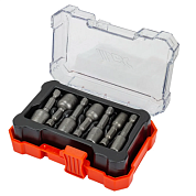 Набор торцевых головок под шуруповерт 6-13 мм 1/4'' 7 пр JBC JBC-HW-S9