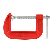 Струбцина винтовая CONTROL HCLG01-0075 (тип G, 75х50 мм, 4000 Н, сталь/чугун) PIT HCLG01-0075