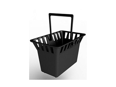 Корзина дождеприемника с ручкой, черный Ecoteck ДИ 05005000