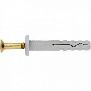 Дюбель-гвоздь полипропиленовый грибовидный бортик Сибртех