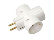 Разветвитель 3-местный, с/з, 16А, 250В, Bylectrica РВ16-377