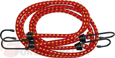 Стяжка резиновая в оплетке для багажа d8ммх100 см. 2шт. Vorel 82310