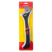 Ключ разводной с прорезиненной рукояткой 12''-300 мм KINGTUL KT-02001-12