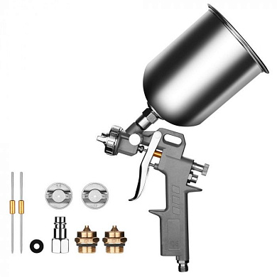 Краскораспылитель пневматический с верхним бачком DKSG1U-1 DEKO 018-0925