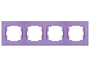 Рамка 4-ая горизонтальная пурпурная, RITA, Mutlusan 22208001425