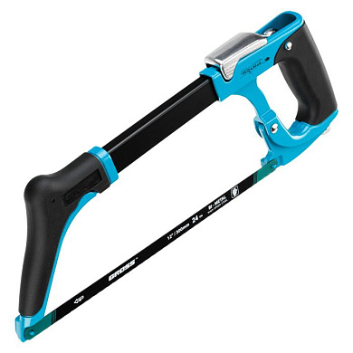 Ножовка по металлу Piranha, 300 мм, рычажный механизм натяжения полотна Gross 77604