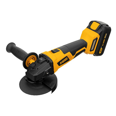 Машина углошлифовальная аккумуляторная бесщет. BLG-IB-18-125-4, Li-ion, 18 В Denzel 27005