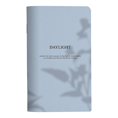 Блокнот "Shadow", А5, 48 листов, в линейку, голубой