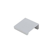 Ручка меб. накладная алюм. INSIDE 16/40, матовый хром (без саморезов) AKS 106461