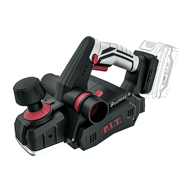 Рубанок аккумуляторный бесщеточный solo,20 В, 16000 об/мин, 2 ножа 82 мм, глубина 0-2 мм PIT PEP20H-82A