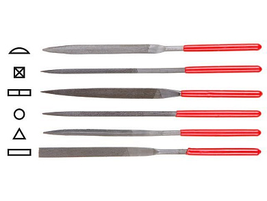 Набор надфилей 160х4 мм Startul Master 6 пр. ST4047-6