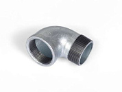 Колено 3/4" вн.-нар. оцинкованн., 2 шт. инд. упак., AV Engineering AVEC410000034