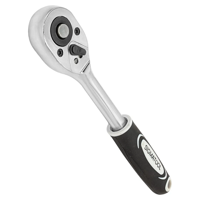Трещотка реверсивная с резиновой ручкой 3/8'' 24 зуба SIGMATOOL Sigmatool-80233