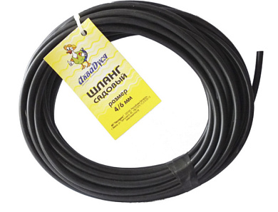 Шланг для капельного полива 4/6мм 10м АквaДуся 11999