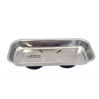 Лоток магнитный для деталей 152х68 мм из нержавеющей стали H-D HD-08312