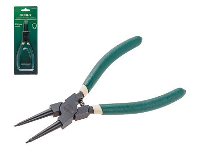 Съемник стопорных колец 150 мм прямой на сжим ВОЛАТ (23070-01)