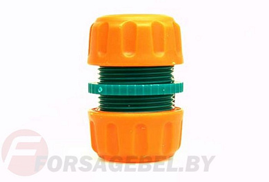 Соединитель шлангов 3/4'' ABS, блистер Flo 89232