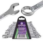 Набор ключей комбинированных 12 пр. 6-15, 17, 19 мм POMAGIER Pom-5124MP