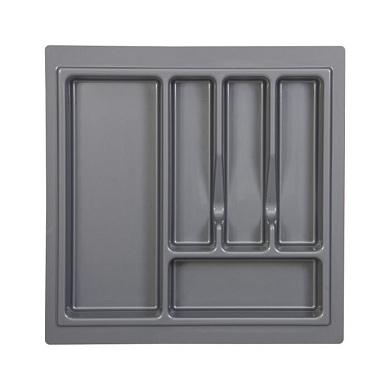 Вкладыш 50/430 шуфлядный пластиковый STANDARТ металлик (430*430) AKS 13468