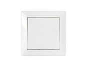 Выключатель 1 клав. с самовозвратом, скрытый, 10А, белый, Стиль, Bylectrica С1 10-896
