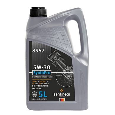 Масло моторное SynthPro 5W-30 API SN ACEA C3, кан.5 л. Senfineco 8957