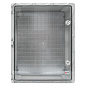 Щит пластиковый с монтажной платой прозр, дверь 500х400х240 мм IP65 EKF PROxima PBT65MP007