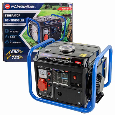 Генератор автономный бензиновый 650Вт ном. Forsage F-FY950-1