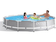 Каркасный бассейн Prism Frame, круглый, 366х76 см, от 6 лет INTEX 26710NP