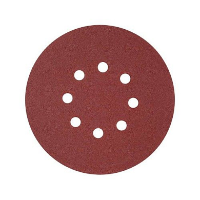 Круг шлифовальный 150 мм Р220 с 8 отверстиями, 50 шт Yato YT-834598