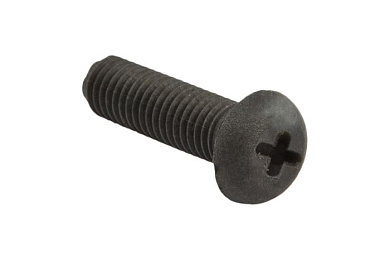 Болт к опоре кухонной пласт., черный AKS (1уп=0,2тыс.шт) 106514