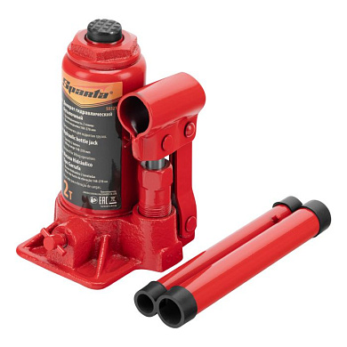 Домкрат гидравлический бутылочный, 2 т, 148-278 мм Sparta