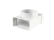 Тройник воздуховода 832 плоск/кругл. каналов 60х204/125 ZERNBERG 10232991