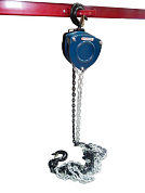 Таль механическая подвесная с лепестковым механизмом фиксации цепи натяжения 10 т. Forsage TRC91001A