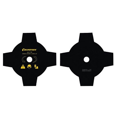 Нож для жесткой травы 4/255/25,4, тип А(Т283,Т284,125R.325RDx,323R,235R, FS80,85,100,FR85,350,450 CHAMPION C5111