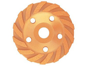 Чашка алмазная зачистная, 125 мм, однорядная Matrix 72988