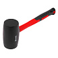 Киянка резиновая, 910 г, черная резина, фибергласовая рукоятка Matrix 11194