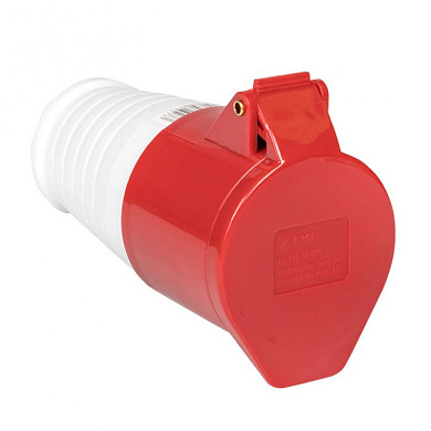 Розетка переносная 224 3Р+РЕ 32А 380В IP44 EKF PROxima ps-224-32-380