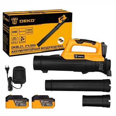 Воздуходувка аккумуляторная DKBL21 SET DEKO 063-4361